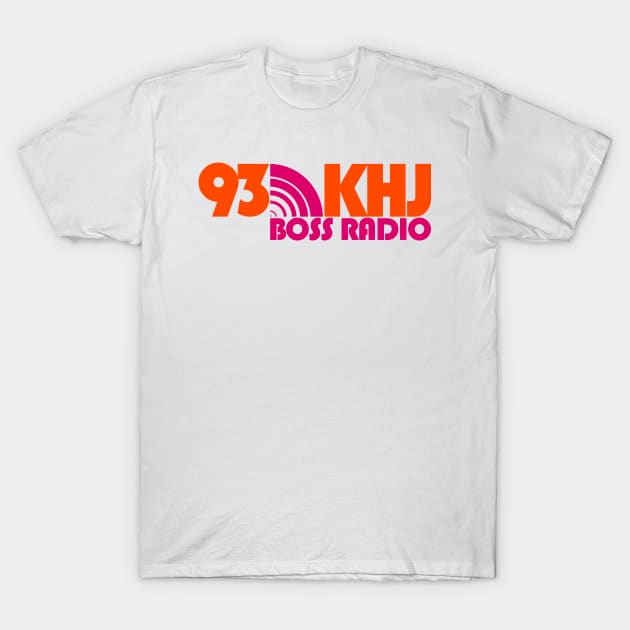 93 KHJ BOSS RADIO T-Shirt by Scum & Villainy